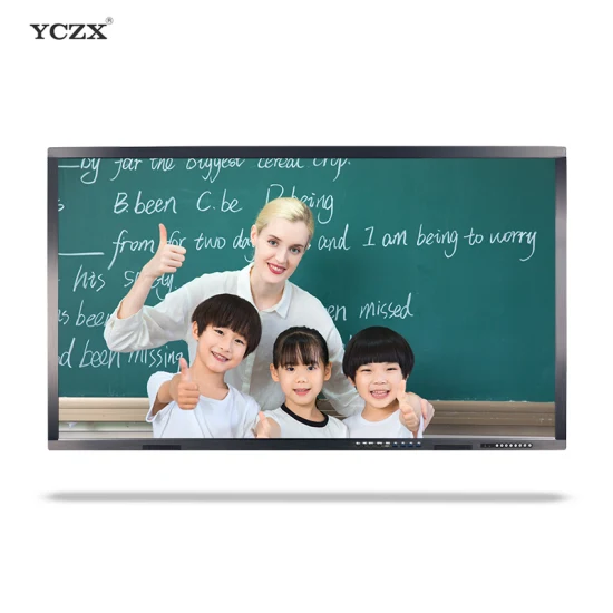 LED-Touchscreen 4K-Digitalkamera-LCD-Board Interagieren Sie mit Whiteboard-Digitalanzeigen